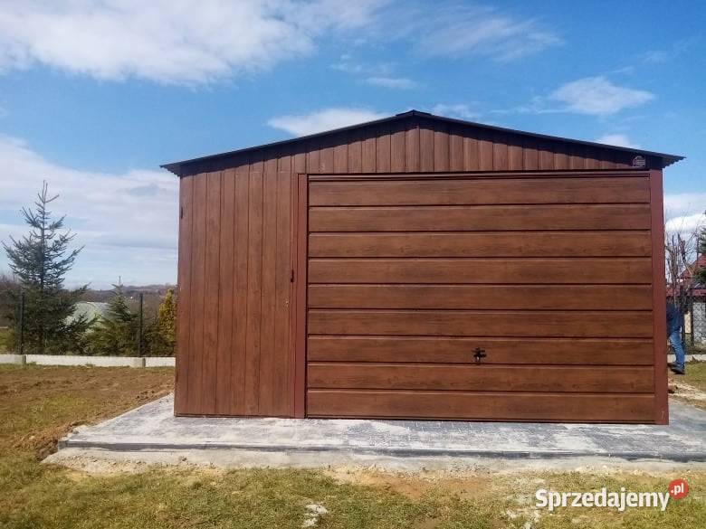 Garaż Blaszany na Budowę 3x5 4x5 OCYNK blacha mazowieckie Radom