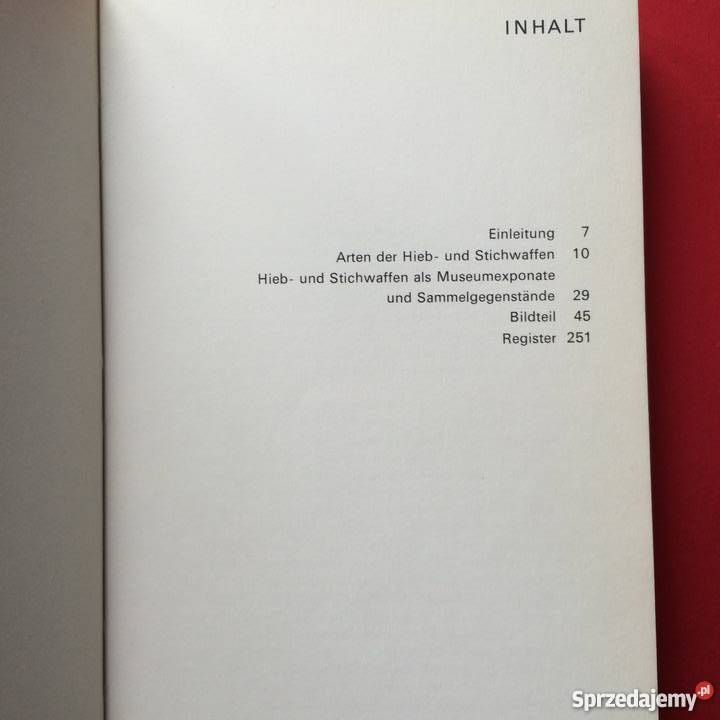 1181 Hieb und Stich Waffen