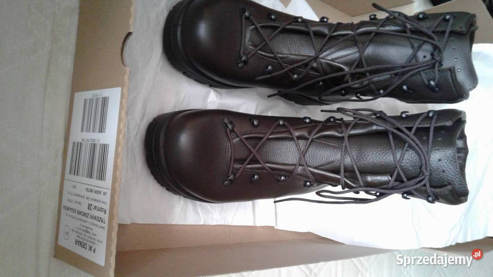 Buty GREGOR wojskowe zimowe nowy wzór brązowe 42 Męskie Warszawa