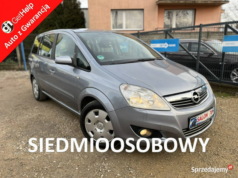 Opel Zafira 18 7osób Klima Grzane Fotele el ESP śląskie sprzedam