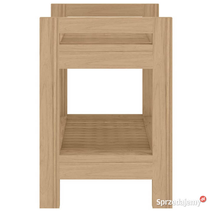 Stolik łazienkowy 45x30x45 lite drewno tekowe Warszawa sprzedam