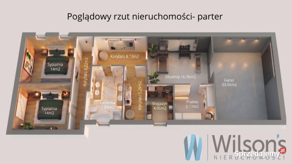 sprzedaży mieszkania Warszawa 213m2 7pok Sprzedaż