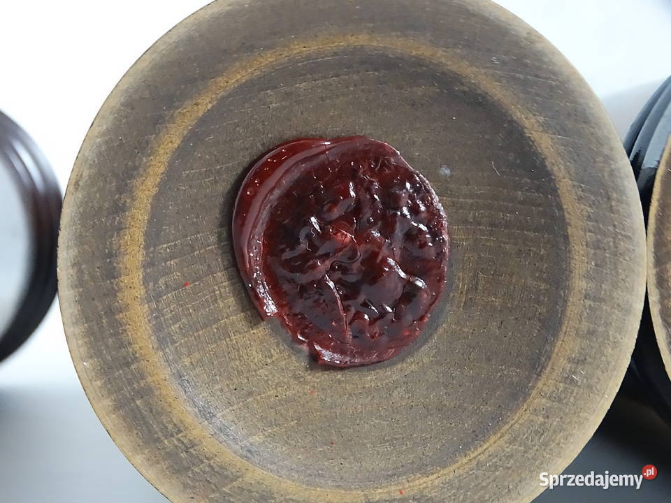 Unikatowe Puzdra Apteczne Drewno Toczone XIX w lubelskie Biłgoraj