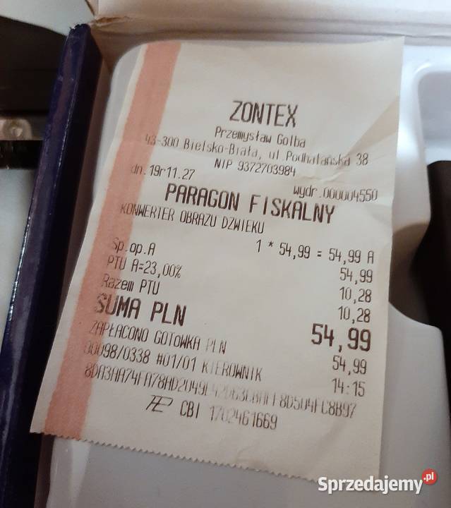 Konwertor i przewod EURO Warszawa