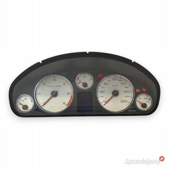 LICZNIK ZEGARY 9651855380 Peugeot 407 16 20 HDI Liczniki i zegary Chełm