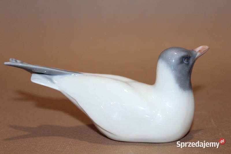Porcelanowa figurka mewy Royal Copenhagen 101 Szczecin