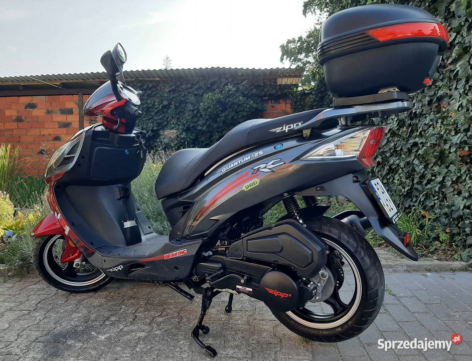 Mega zadbany maxi skuter Zipp Quantum RC 125ccm Tuczno