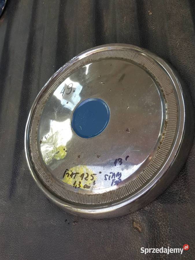 49kołpak do Fiata 125stary typSłoneczko Barlinek sprzedam