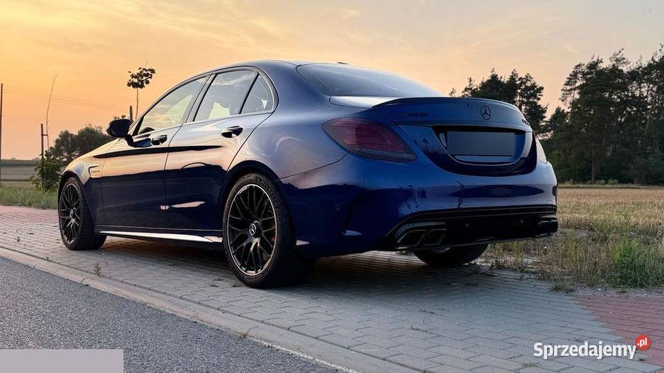 Mercedes C63 S AMG 9G 40 benzyna 510 2019r Sokołów Podlaski