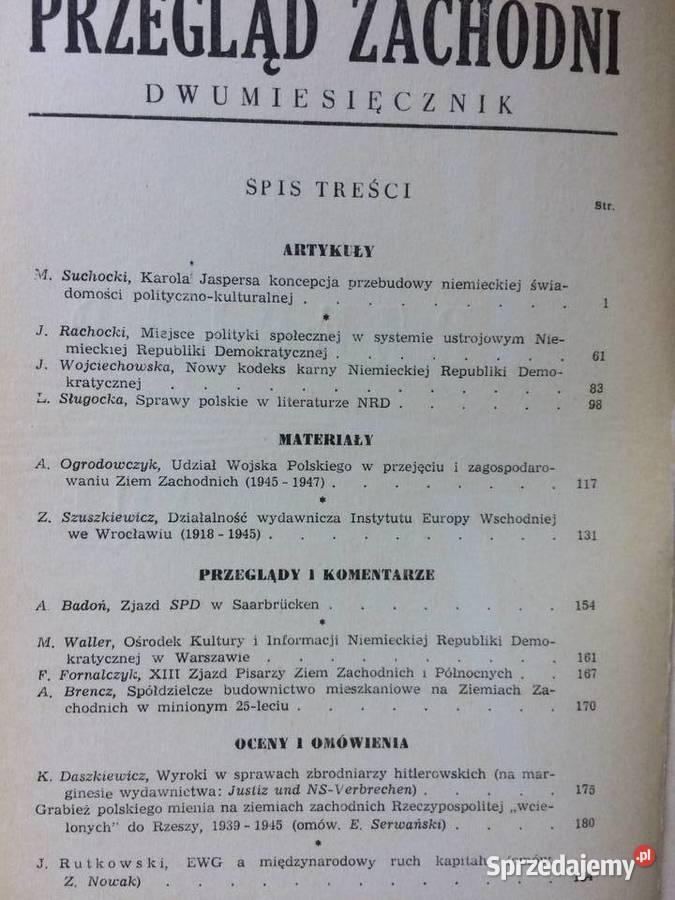 3022 Przegląd Zachodni 3 Szczecin