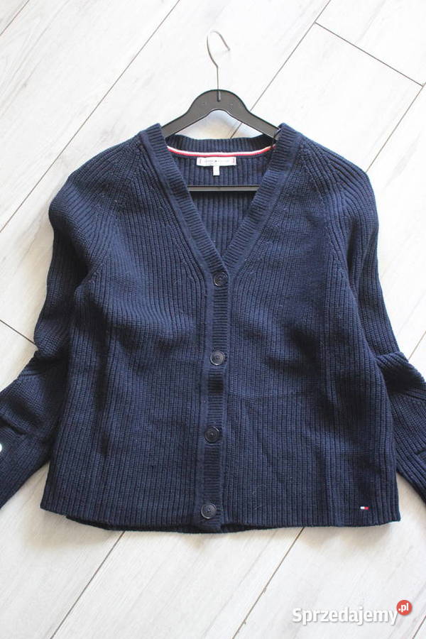 granatowy sweter rozpinany m Tommy Hilfiger Warszawa