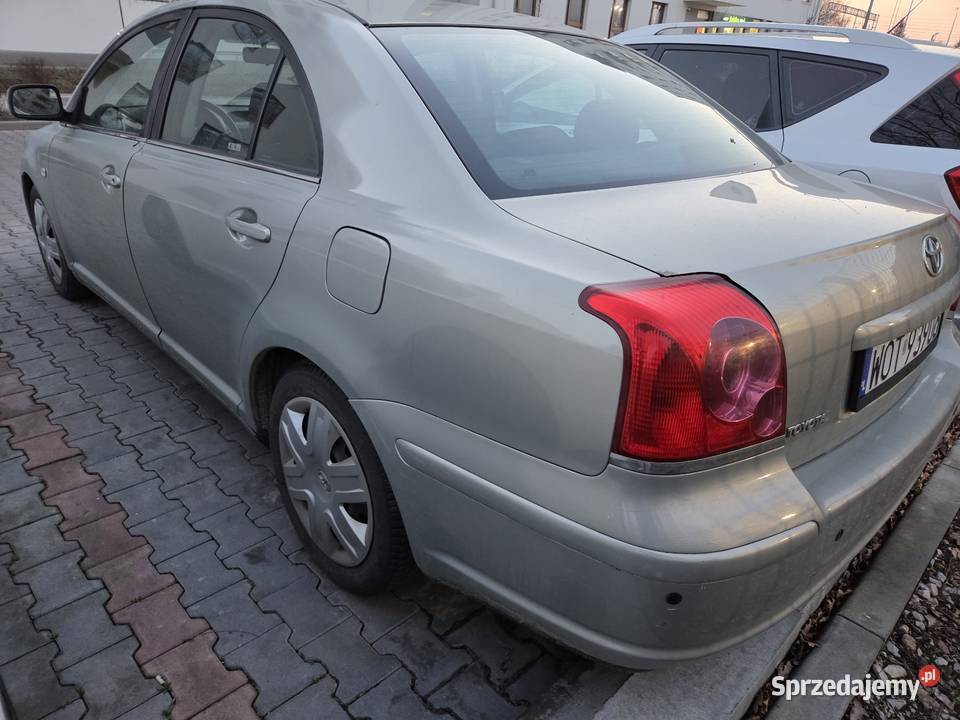 Toyota Avensis T25 18 VVTi sedan klimatyzacja mazowieckie Grodzisk Mazowiecki