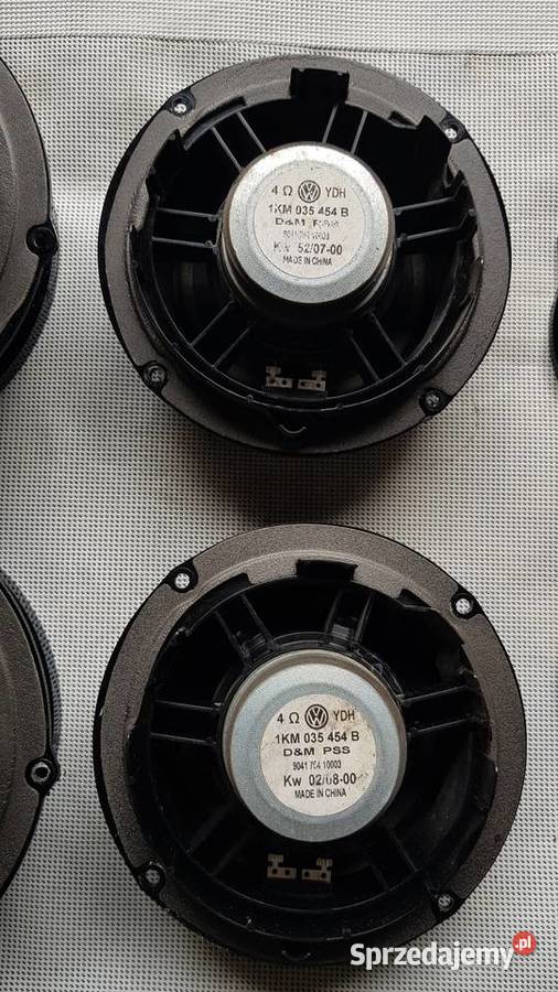 głośniki samochodowe golf 5 6 jetta 1035454 trójdrożne Kłodzko