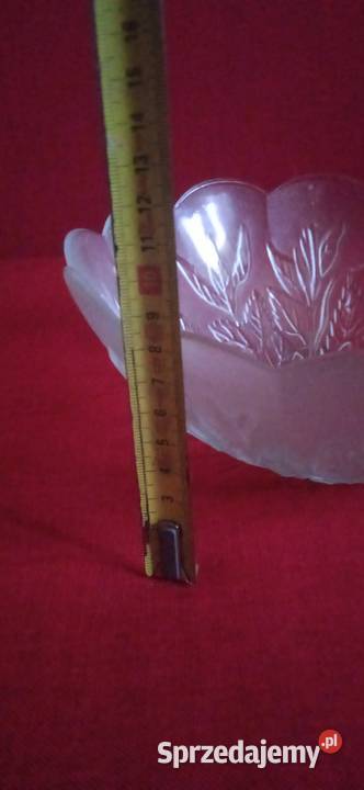 Szklana miska Indonesia Porcelana i szkło