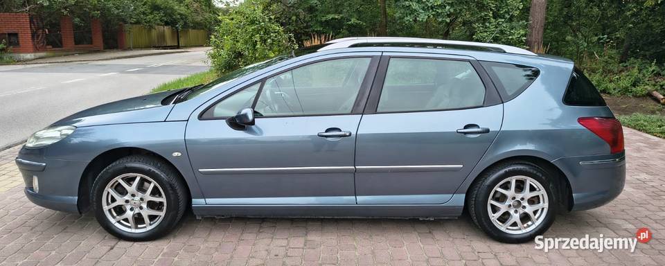 Peugeot 407 16 HDI Klimatronik Panorama Tempomat Rok produkcji 2008 Serock sprzedam