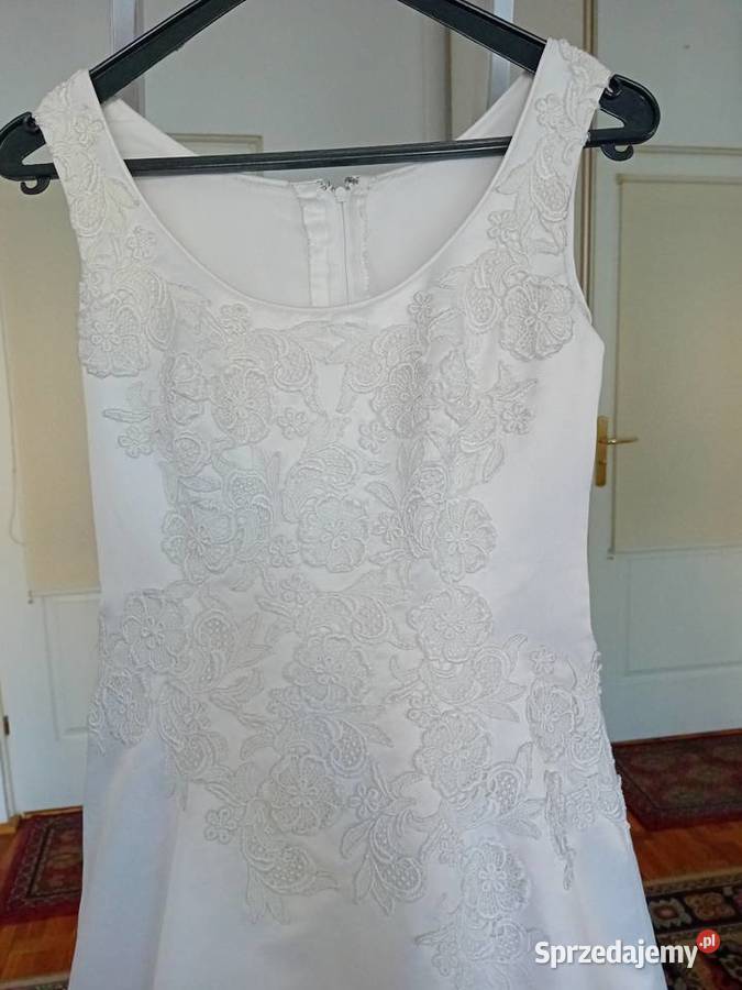 elgancka i efektowna suknia ślubna Warszawa sprzedam