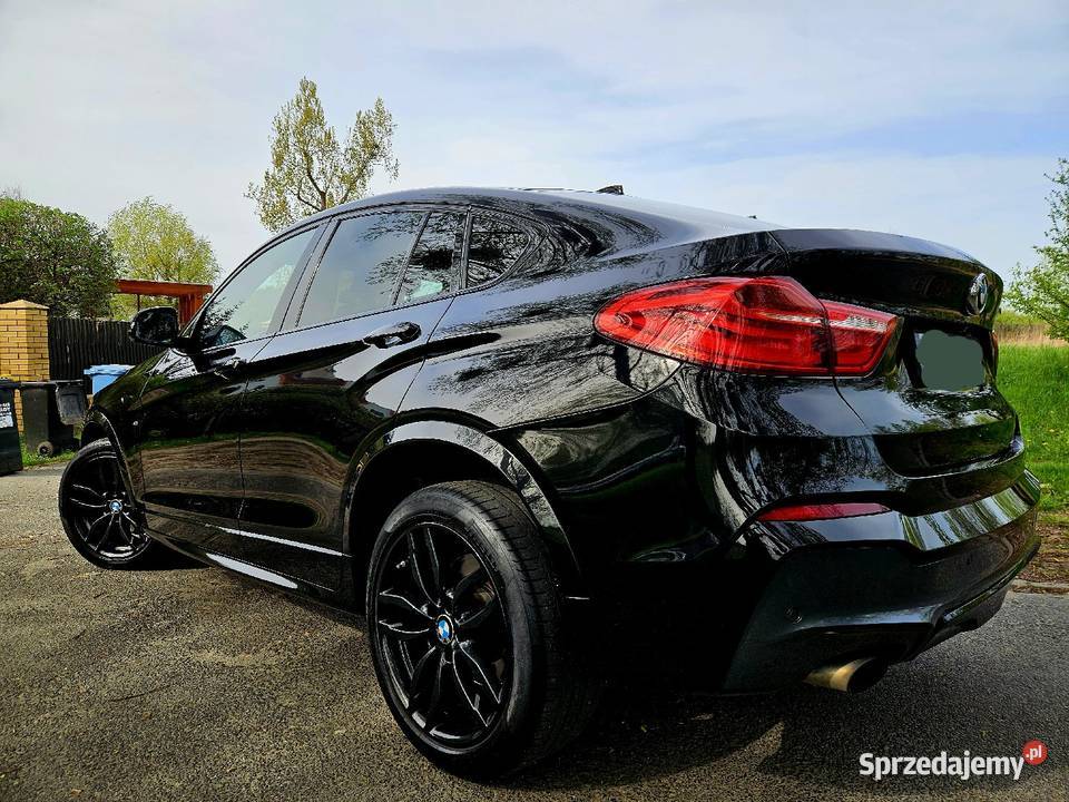 BMW X4 20D MPAKIET SUV Msport 190 Xdrive Shadow kupiony w polskim salonie Wrocław sprzedam