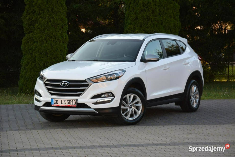 Hyundai Tucson Ledy Duża Navi Kamera Asystent relingi dachowe
