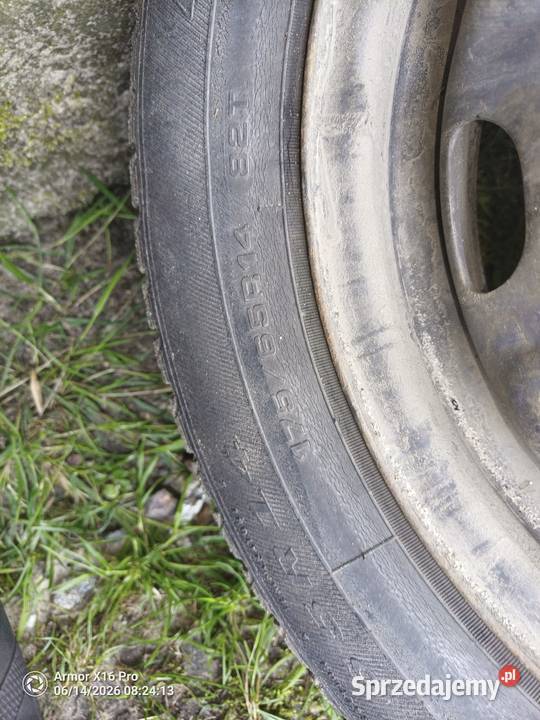 Felgi z oponami 14 Krosno Odrzańskie sprzedam