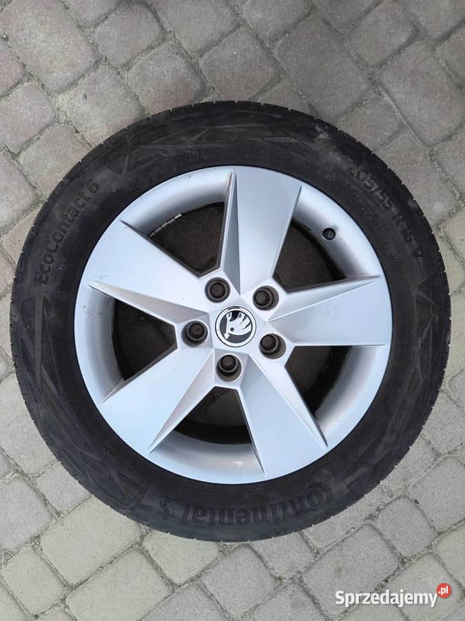 Alufelgi z oponami koda Audi Volkswagen lato Zarszyn