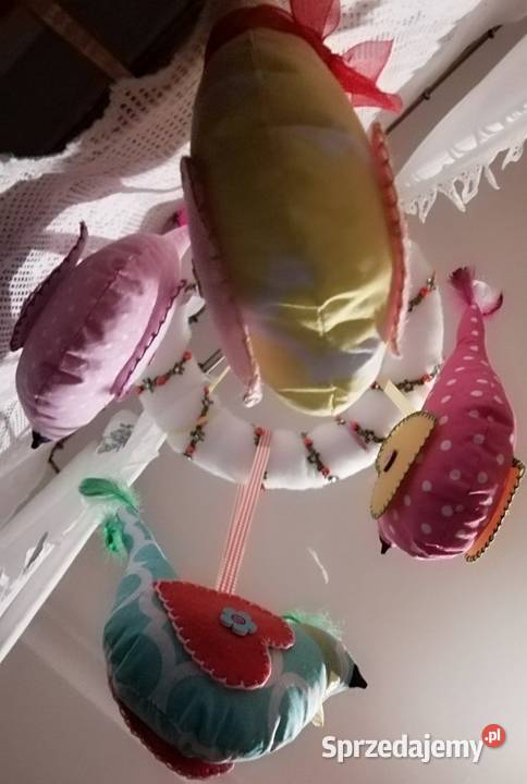 Wianek ptaszki w kolorach pastelowych Kraków