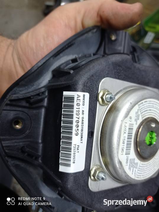Kierownica Alfa Romeo 147 Skóra Air bag Zgorzelec