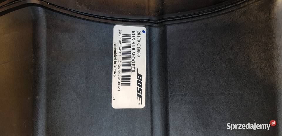 Subwoofer Infiniti fx3545 nieuszkodzony