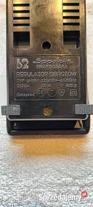 Regulator obrotów U118 pedał stopka maszyny do Brwinów sprzedam