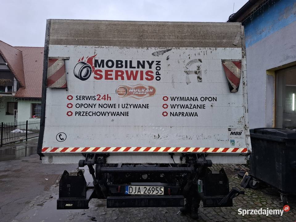 Windapodest ruchomy firmy MBB 1 tona udźwigu Targoszyn