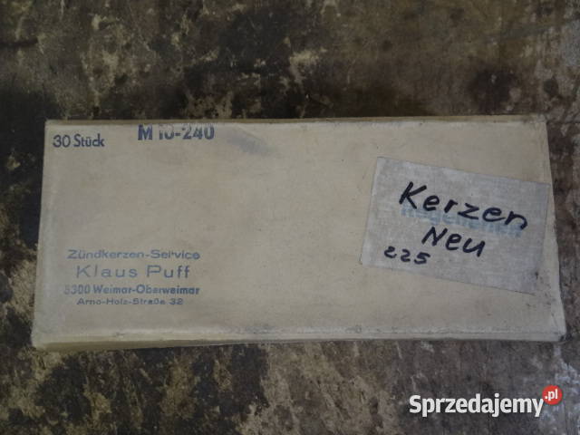 świece ISOLATOR mz AWO IFA Simson 18 org DDR Motoryzacja