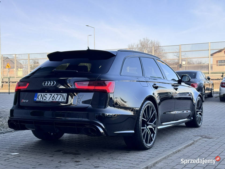 Audi RS6 Avant Performance Salon Polska elektrycznie ustawiane fotele Węgrzce