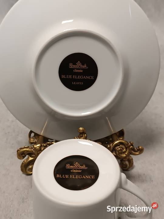 ROSENTHAL Filiżanka Duet ELEGANCE Classic Blue Sandomierz