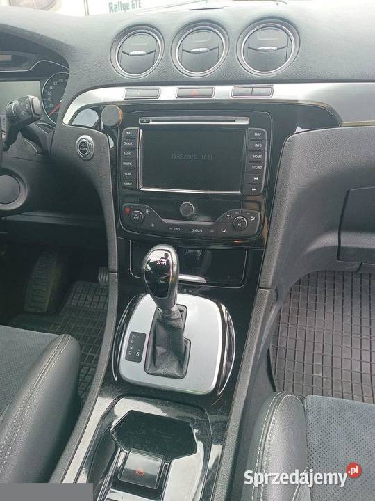 Ford Galaxy 20 TDCi Titanium 140 2010r czarny Pińczyce sprzedam
