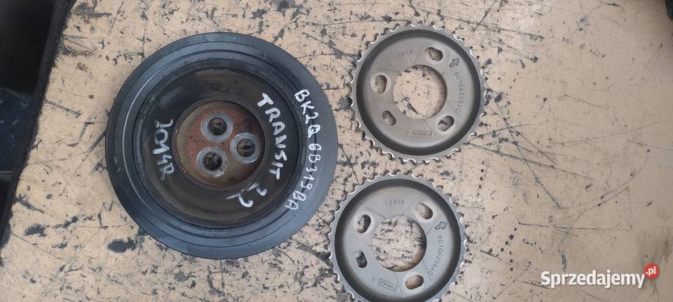 FORD TRANSIT 22 TDCI koło walka rozrządu Części samochodowe