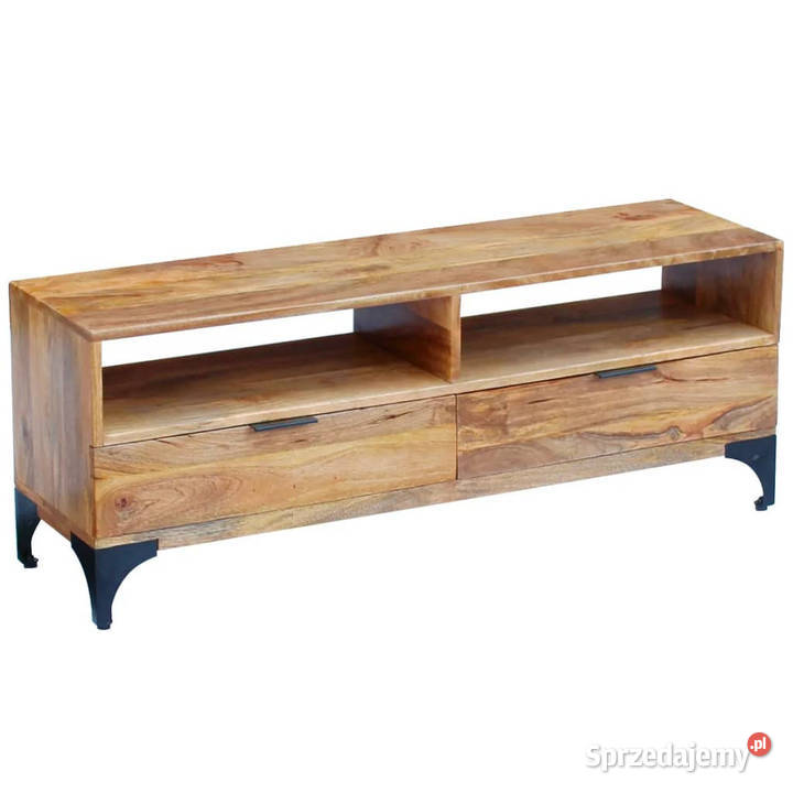 Szafka pod telewizor z drewna mango 120 x 35 x Warszawa