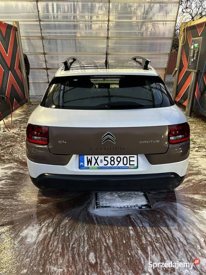 Citroen C4 Cactus 12 PureTech 87 2015 r Warszawa sprzedam