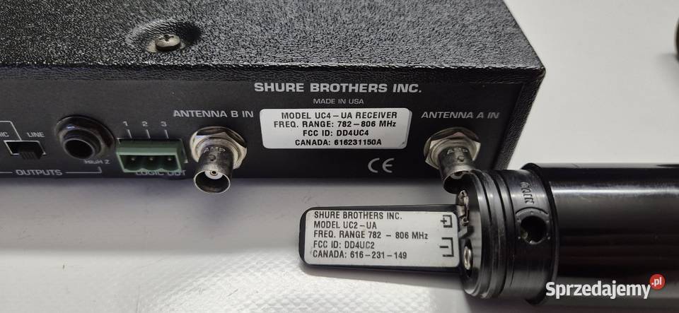 Shure UCSM58 mikrofon bezprzewodowy Konin