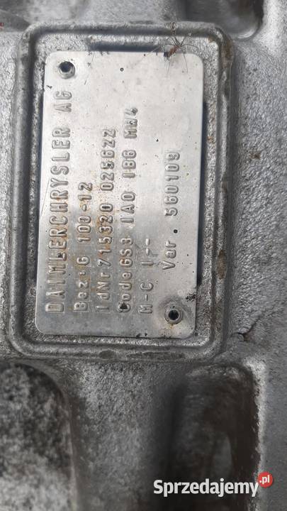 Obudowa Skrzyni biegów G100 Mercedes Rzędowice sprzedam