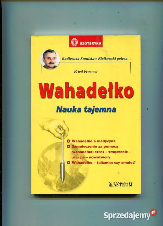wahadełko Nauka tajemna Fried Froemer Rok wydania 1996 zachodniopomorskie Szczecin