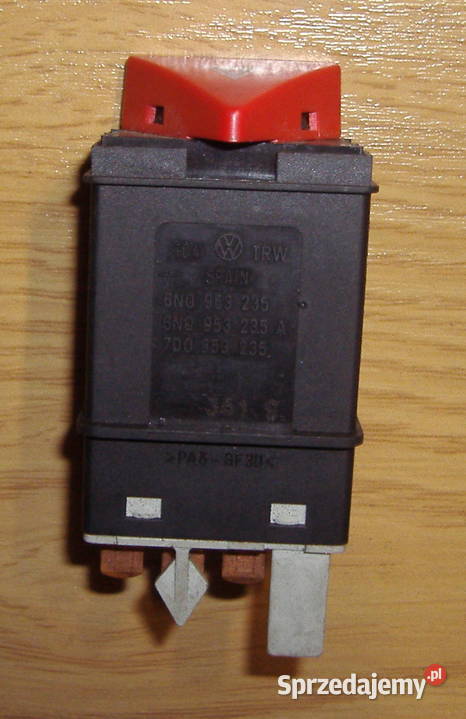 VW POLO TRANSPORTER WŁĄCZNIK ŚWIATEŁ AWARYJNYCH Katowice