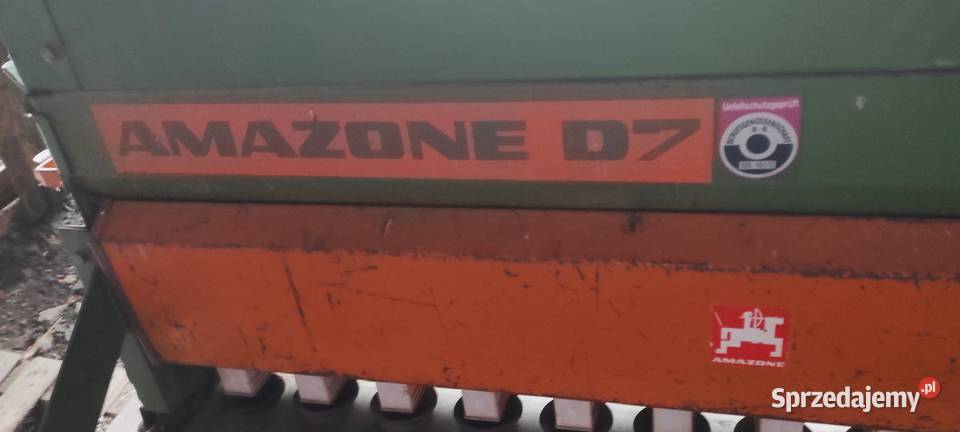 Siewnik zbożowy Amazone D7 Typ 30 małopolskie Ćwików