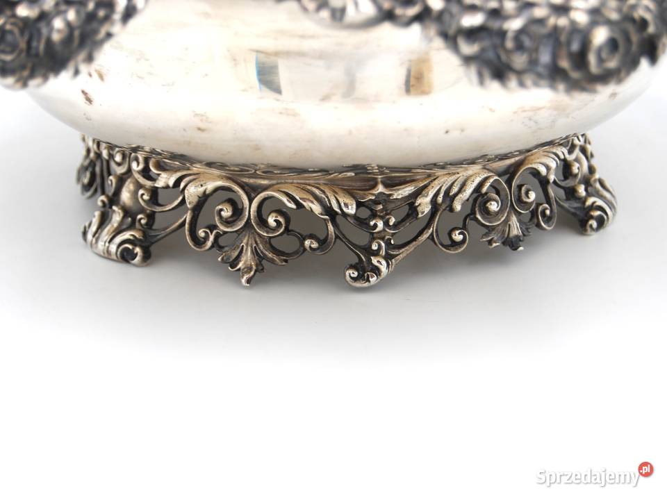 Duża piękna głęboka misa srebro pr 925 Anglia Antyki