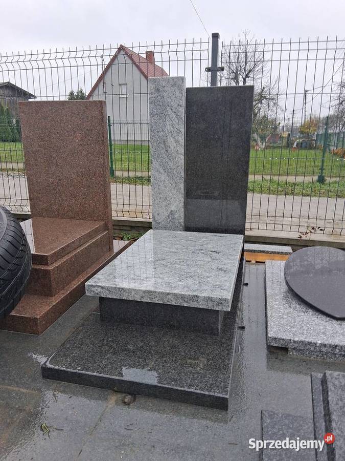 Nagrobek urnowy 120 x 60 Wiscont white Wrocław Strzegom sprzedam