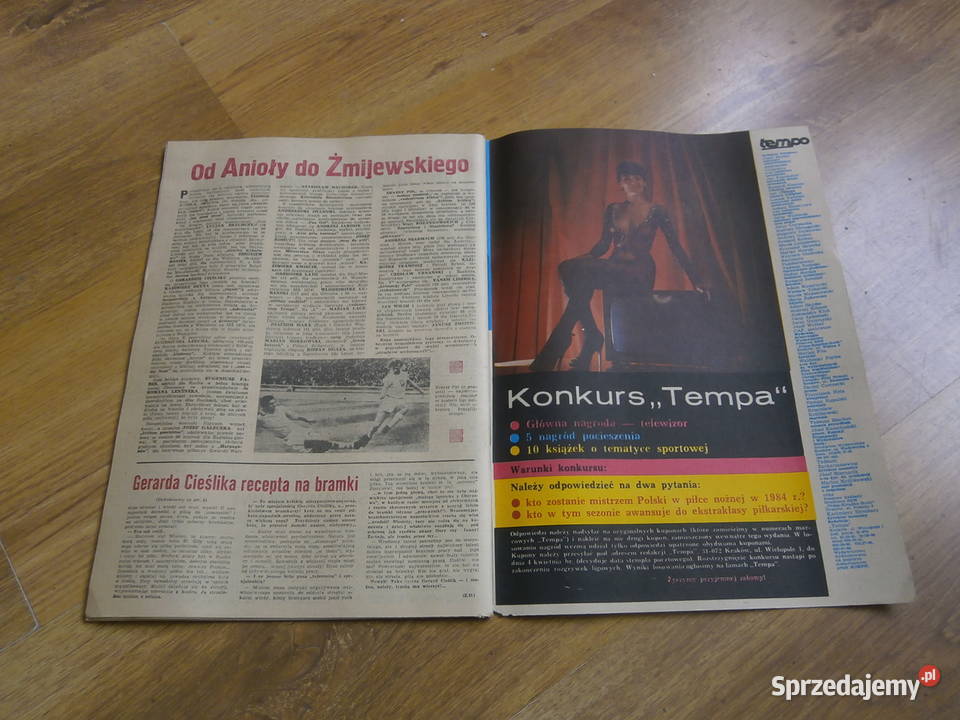 TEMPO Skarb Kibica Liga Polska Wiosna 84 ładny Łódź