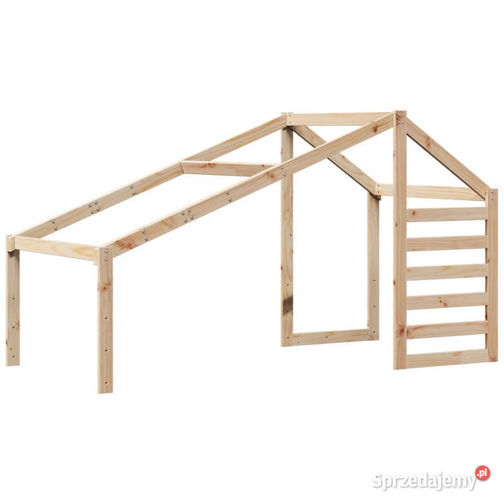 Daszek do łóżka dziecięcego 198x97x113 lite mazowieckie