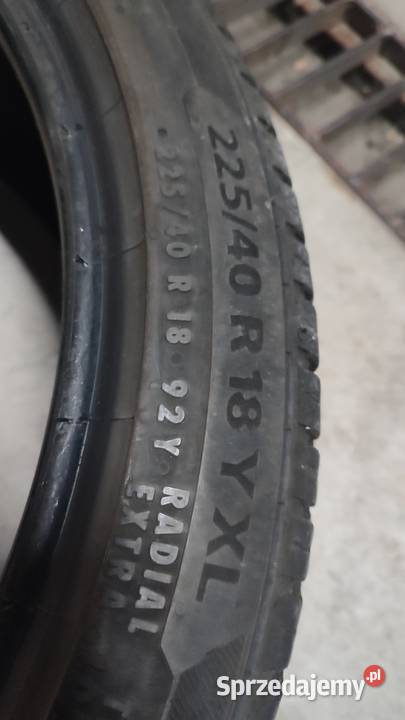 OPONY LETNIE KLEBER BRAVURIS 5 22540 R 18 Y XL 18cale sprzedam