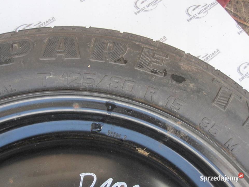 FORD FOCUS MK1 I koło dojazdowe 1258015 95M