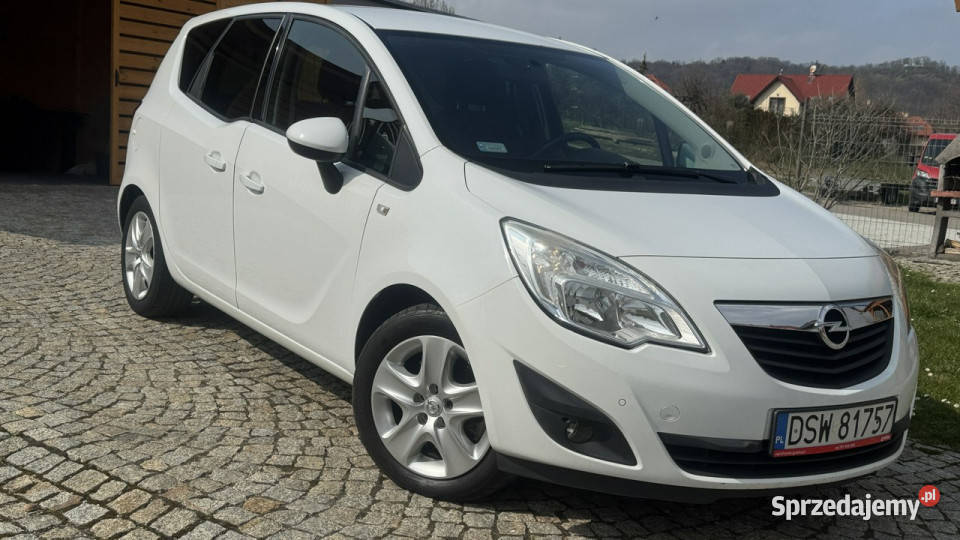 Opel Meriva 17CDTI 110 Zarejestrowany w Polsce 1 komputer pokładowy Strzegom sprzedam
