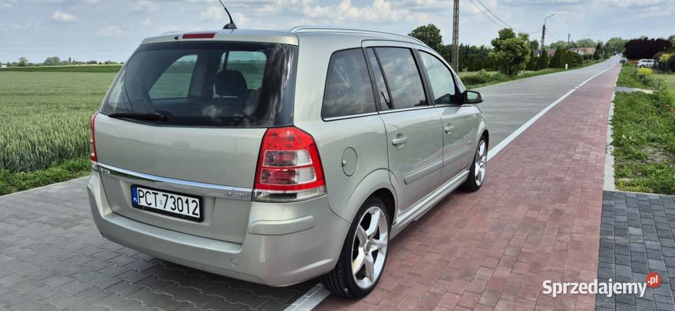 Opel Zafira B 19 CDTI 150 2007r OPC klima 7 os 150KM kujawsko-pomorskie Brześć Kujawski