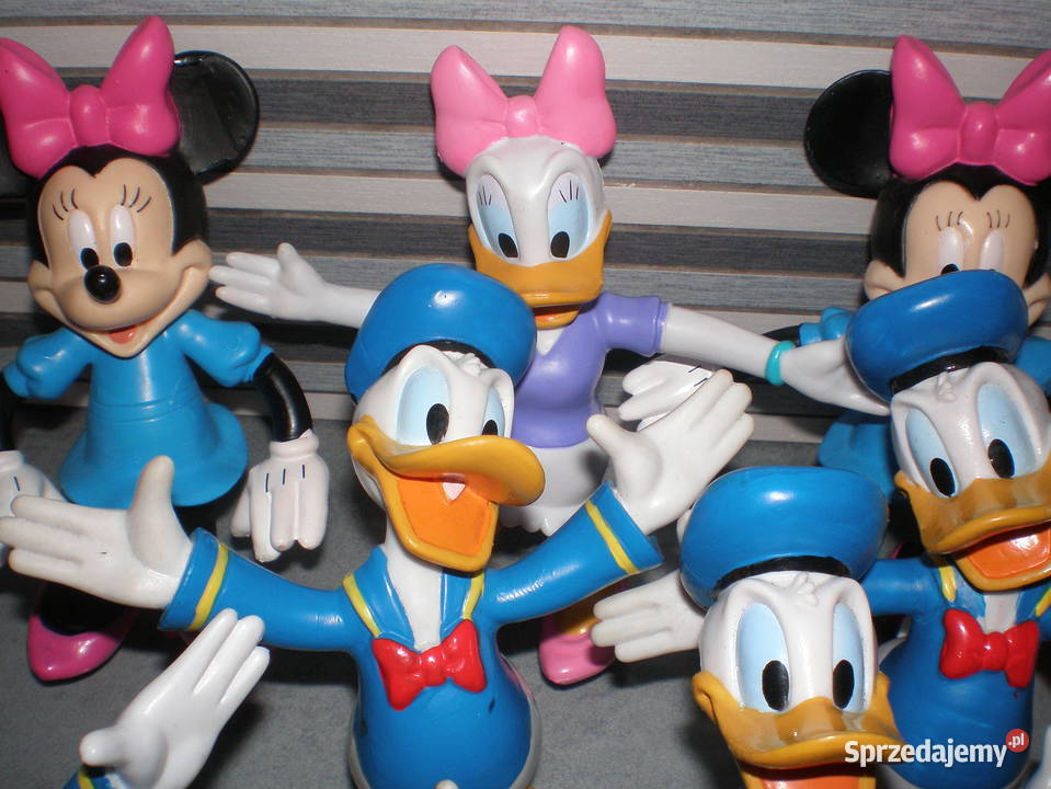 figurki disney minnie goufie donald pluto Rozprza